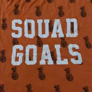 Orange squad goals crop top